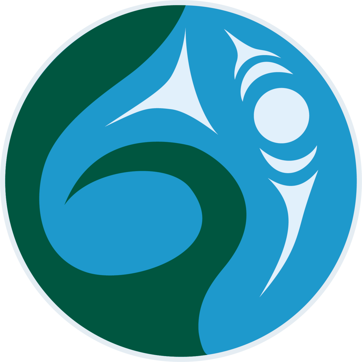 Baynes Sound logo by Jessie Recalma